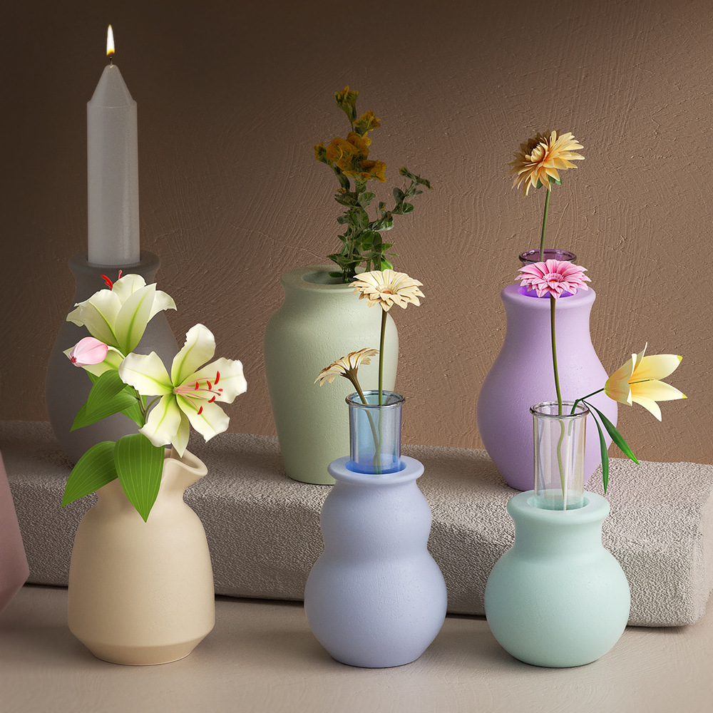 Nouveau Vase à bouche ronde en - Potsticker Mold avis et prix