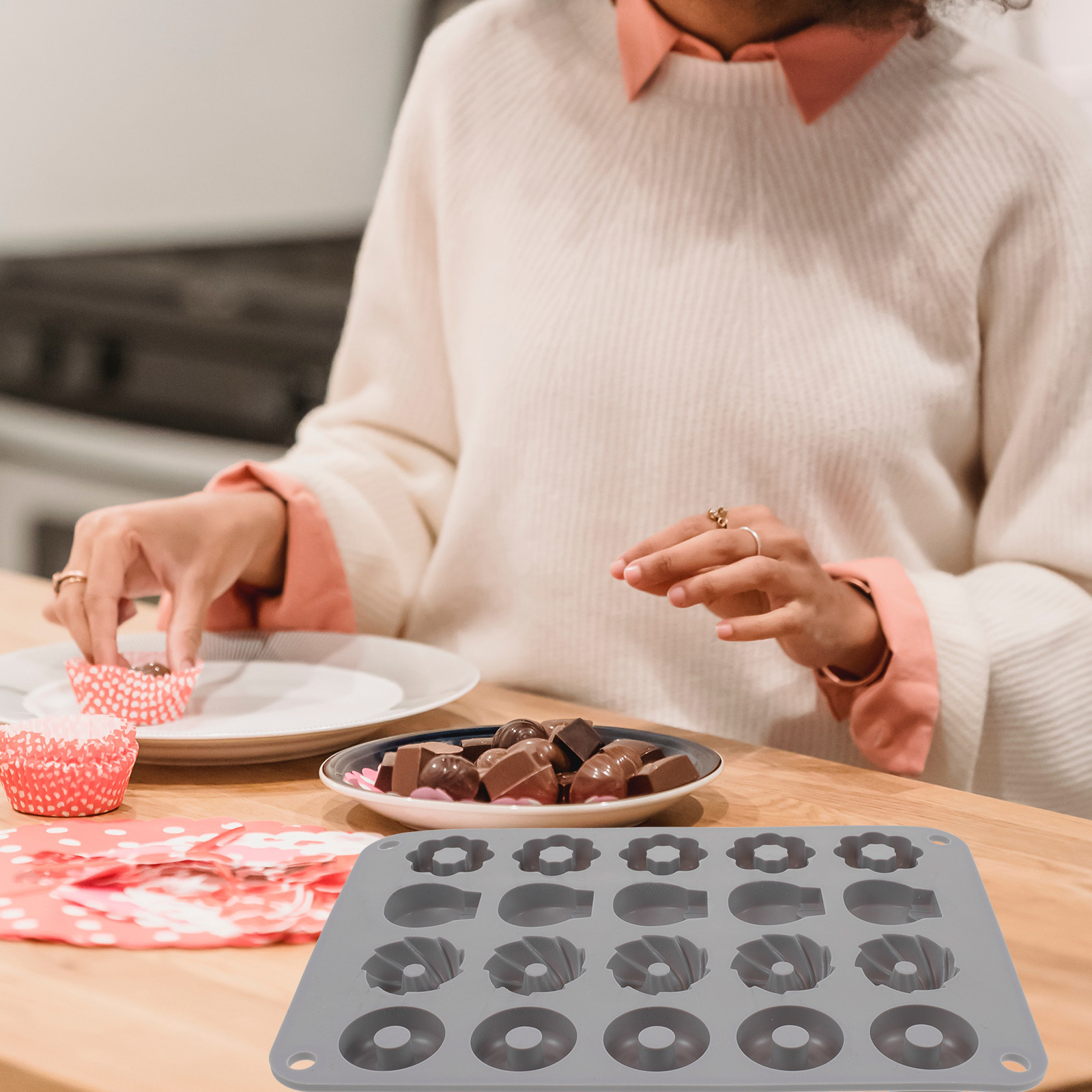 Moule en silicone pour mini-be - Donut Mold Silicone avis et prix