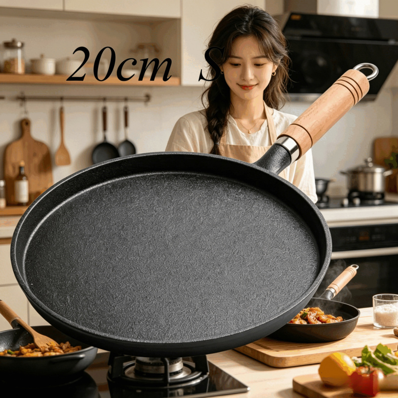 Poêle en fonte de 20 cm avec m - Egg Waffle Pan avis et prix
